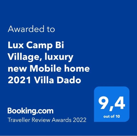 Lux Camp Bi Village, Mobile home Villa Dado Condo in Fažana