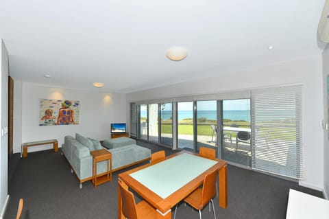 Living room, Seating area, Sea view