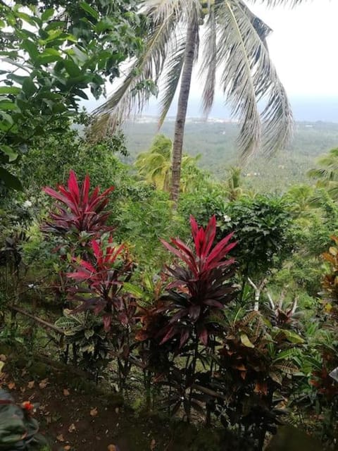 The balcony of the camiguin island Apartment in Northern Mindanao