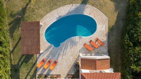 Bird's eye view, Summer, Swimming pool, Swimming pool