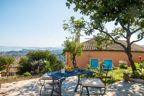 Natural landscape, Garden, Seating area, Sea view