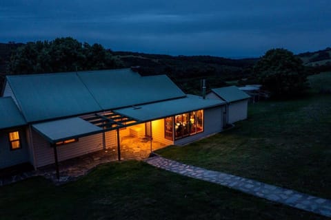 Property building, Night, Natural landscape, Mountain view, group of guests, Family, Family