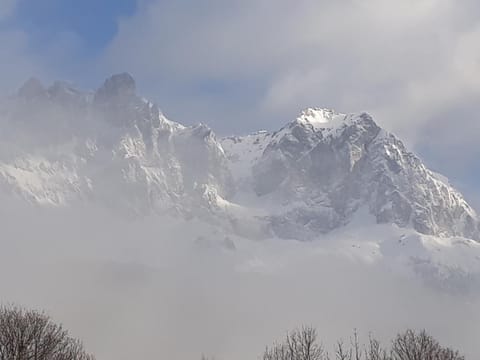 Day, Winter, Mountain view