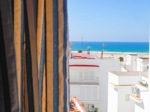 Natural landscape, View (from property/room), Balcony/Terrace, Beach, Sea view