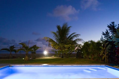 Pool view, Swimming pool, Swimming pool, Sunset