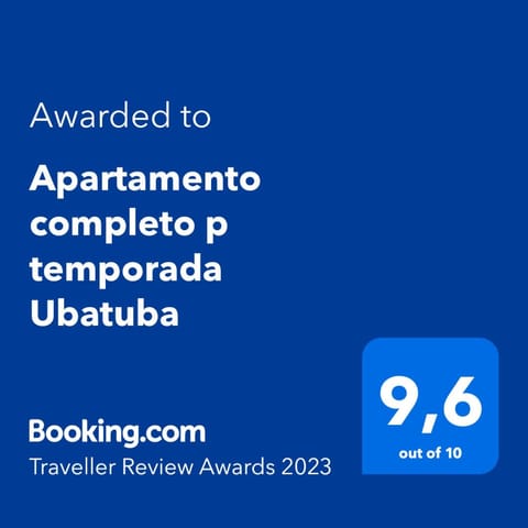 Apartamento completo p temporada Ubatuba, excelente localização com conforto e economia Condo in Ubatuba