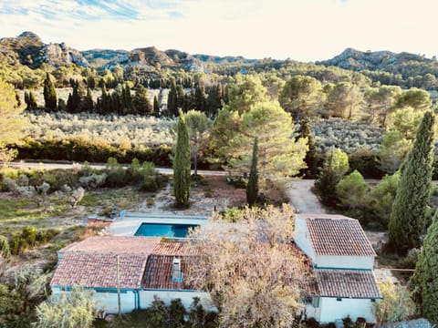 Natural landscape, Bird's eye view, Mountain view, Pool view, Swimming pool
