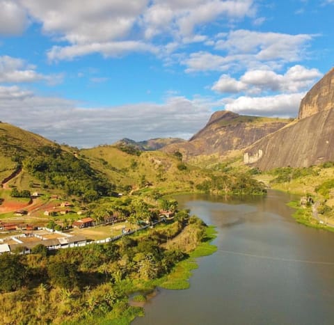 Nearby landmark, Day, Natural landscape, Bird's eye view, Lake view, Mountain view, River view