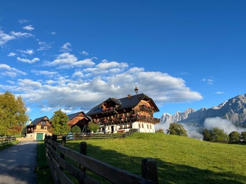 Property building, Natural landscape, Mountain view