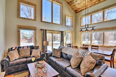 Riverfront Home with BBQ 2 Mi to Downtown Gunnison! House in Colorado