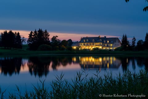 Property building, Sunset