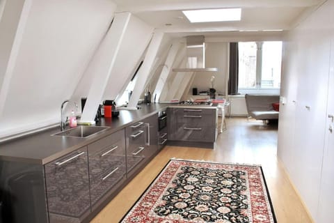 Loft 6 kingsize apartment 2-4persons with great kitchen Condominio in Groningen