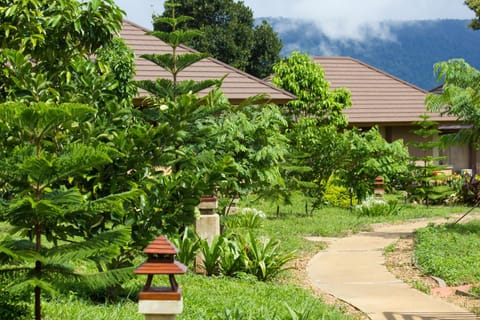 Facade/entrance, Day, On site, Garden view