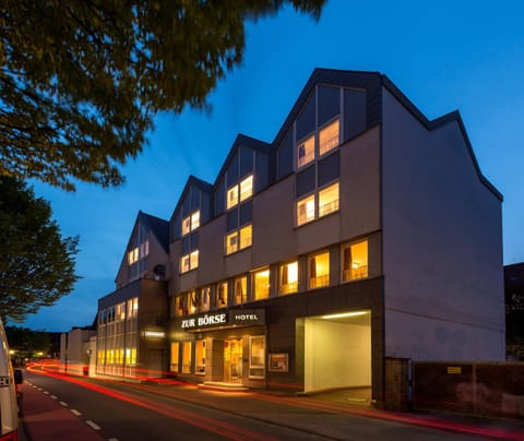 Facade/entrance, Off site, On site, Sunset