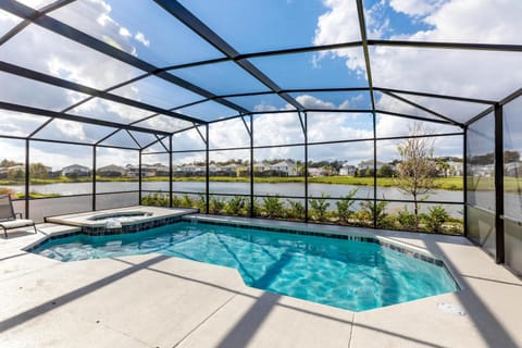 Natural landscape, Lake view, Swimming pool, sunbed