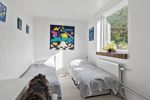 Logi i hus med kunst og have Bed and Breakfast in Vestervig