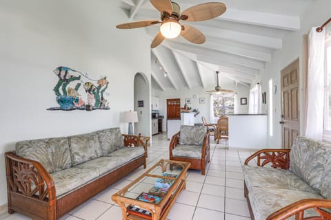 Breezy St Croix Bungalow with Pool and Ocean Views! House in Christiansted