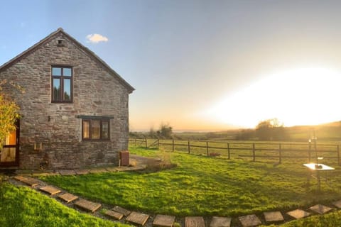 Property building, Garden, Sunset