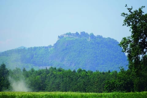 Natural landscape, Hiking, Mountain view