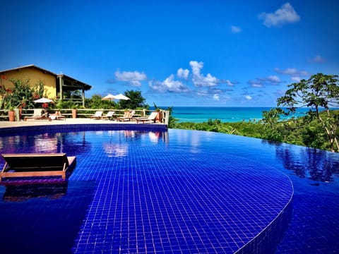 Day, Natural landscape, Pool view, Sea view, Swimming pool, sunbed