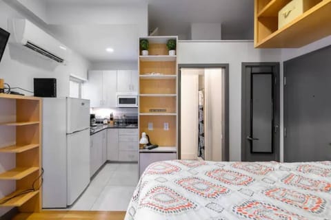 Kitchen or kitchenette, Bedroom