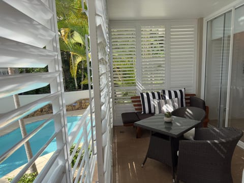 Balcony/Terrace, Garden view, Pool view