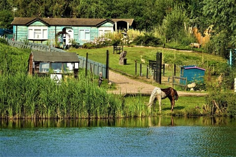 Lakeland Lodge with private Hot Tub and fishing House in Maldon District