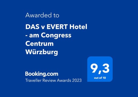 DAS v EVERT Hotel - am Congress Centrum Würzburg Hôtel in Wurzburg
