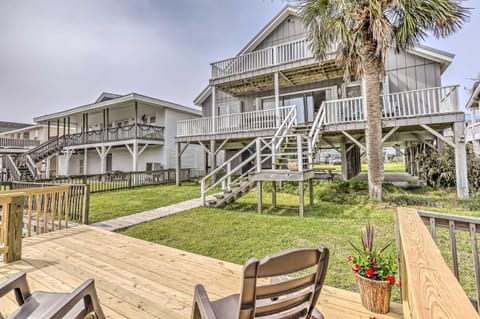 Waterfront Home with Decks, Privacy and Boat Slip House in Holden Beach
