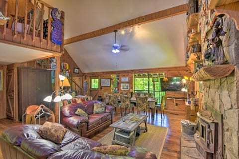 Enchanting Cabin with Mother-In-Law Suite Mtn Views Maison in Stecoah