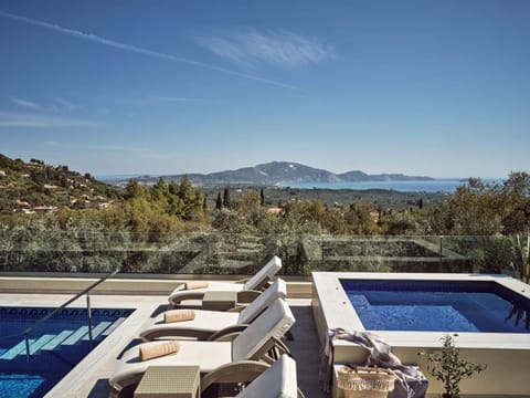 Pool view, Sea view, Swimming pool