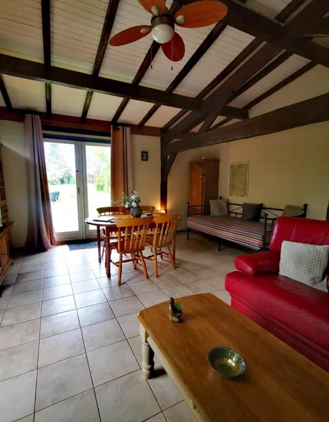 Living room, Seating area, Dining area, Garden view