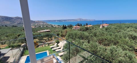 Sea view villa Manolis with private pool near the beach Villa in Crete