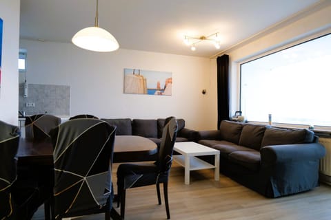 Living room, Seating area, Dining area