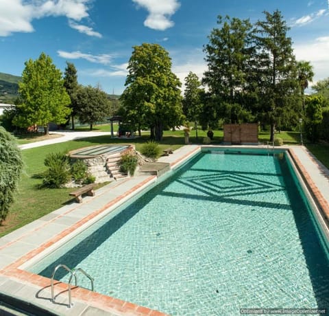 Day, Natural landscape, Garden, Garden view, Pool view, Swimming pool