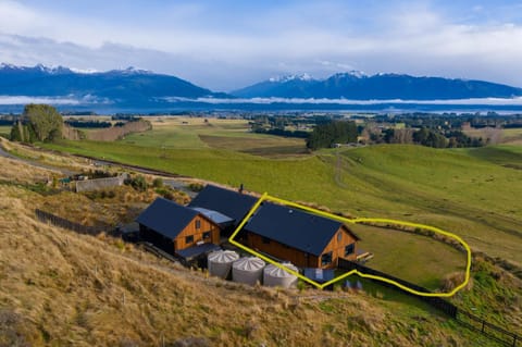 Natural landscape, Bird's eye view, Mountain view