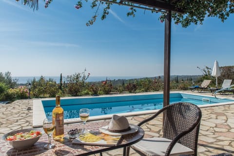 Balcony/Terrace, Garden view, Sea view, Swimming pool