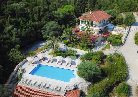 Bird's eye view, Pool view