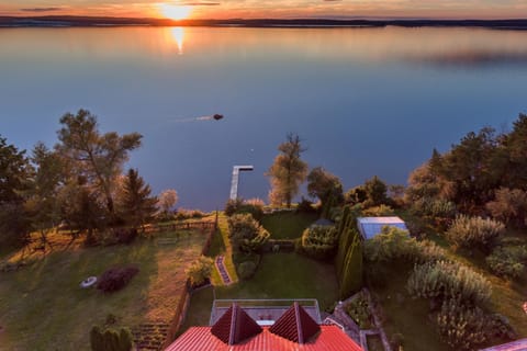Lake view, Sunset