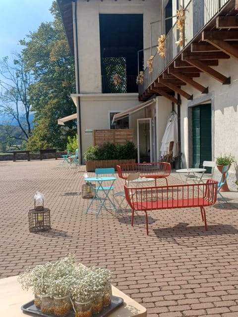 Property building, Patio, Facade/entrance, Day, Summer, View (from property/room), Balcony/Terrace