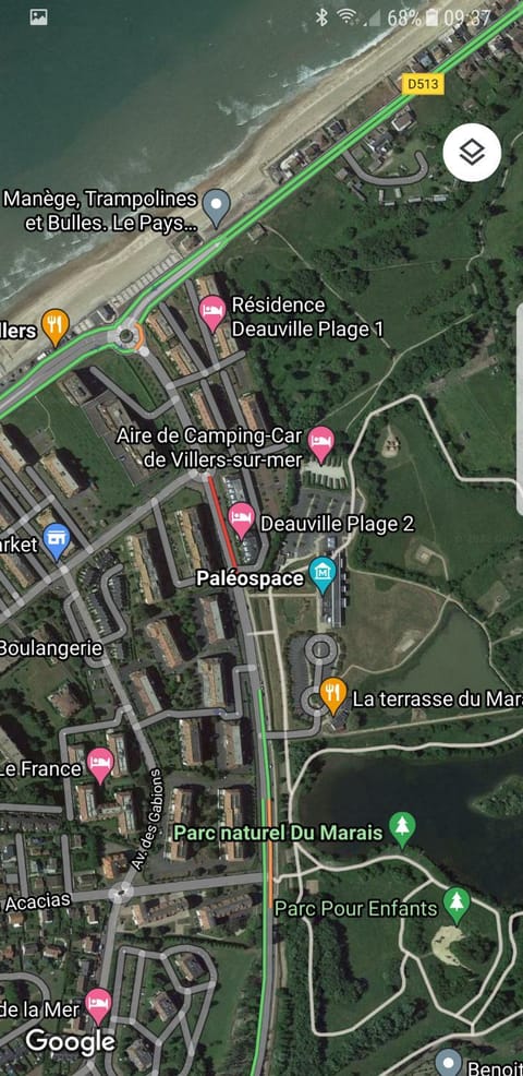 Bel Appartement face au paleospace Apartment in Normandy