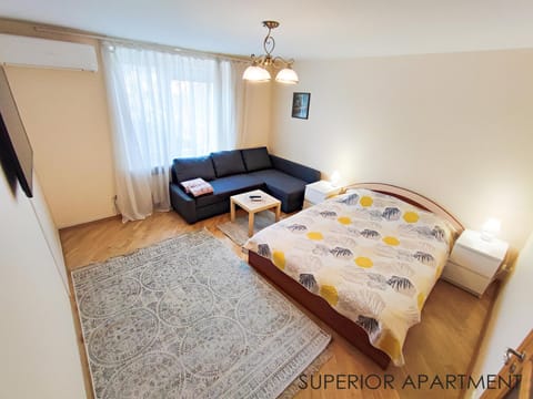 Living room, Bedroom