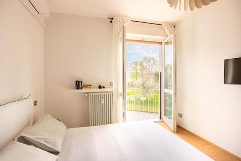 Property building, Living room, Bedroom