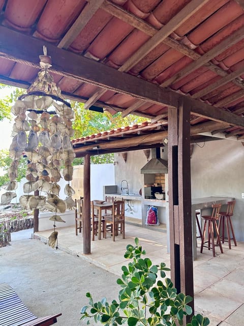 BBQ facilities, Dining area