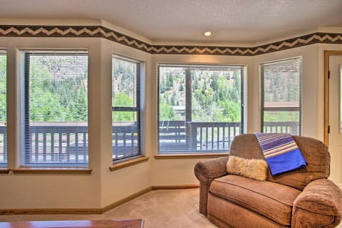Impressive Ouray Retreat with Patio, 1 Mi to Main St Condo in Ouray