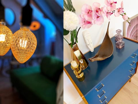 Duplex lumineux, coloré, atypique face cathédrale Apartment in Brittany