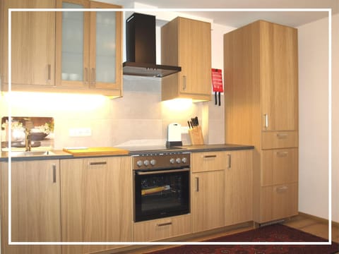 Kitchen or kitchenette, dishwasher, stove
