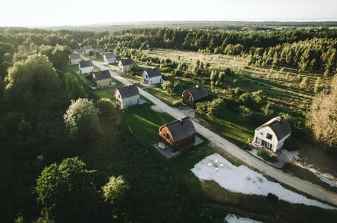 Property building, Natural landscape, Bird's eye view