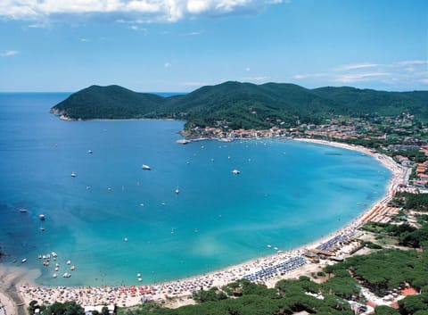 Natural landscape, Bird's eye view, Sea view