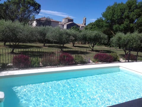 La Clastre location d'un studio avec piscine et clim près d'Uzès Urlaubsunterkunft in Provence-Alpes-Côte d'Azur
